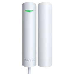 Ajax DoorProtect Fibra – Contact d'ouverture filaire Grade 2, blanc