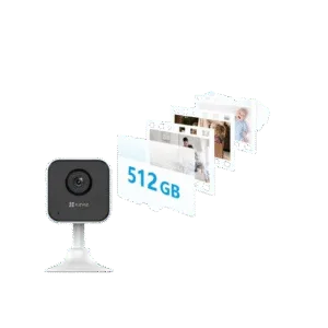 Caméra Intérieure Wi-Fi 1080p avec Vision Nocturne et Audio Bidirectionnel