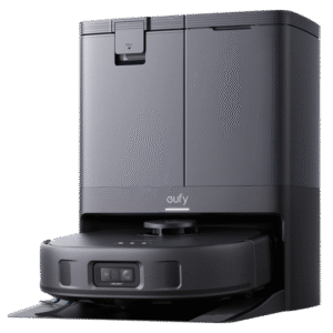 Aspirateur Robot Laveur Eufy by Anker 2-en-1 MopMaster™ 2.0 – 8000 Pa, Navigation Laser, Station Tout-en-Un, IA Avancée