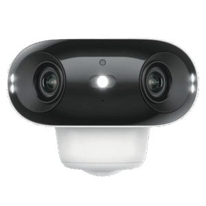 Caméra WiFi Double Objectif 8 MP sur Batterie – Vision 180°