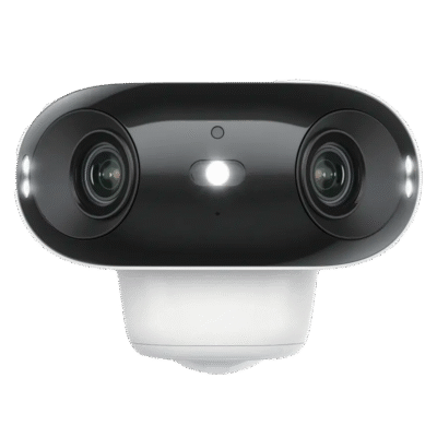 Caméra WiFi Double Objectif 8 MP sur Batterie Vision 180°