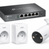 Pack Smart Home TP-Link Tapo – Routeur VPN, 2 Prises Connectées Wi-Fi et Caméra Intérieure Connectée