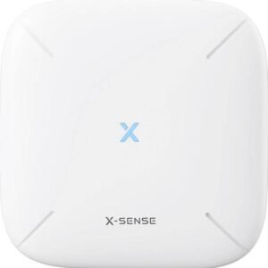 Pack détection incendie connectée – 5 détecteurs de fumée X-Sense + station Wi-Fi, alerte smartphone