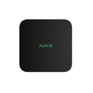 Enregistreur Vidéo Réseau pour 8 Canaux en 4K (25/30 FPS), conforme NDAA - Noir – Ajax NVR 8 (B)