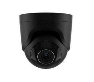 Caméra TurretCam IP filaire, 8Mp, IA, Obj 2,8mm, IR 35 mètres - Noir – Ajax TURRET 8-2.8 (B)
