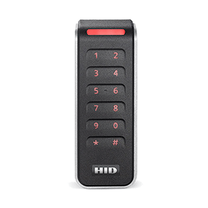 Lecteur clavier hybride 13.56Mhz + 125Khz HID format étroit, Bornier – Vauban VS-SIGNO20-KP