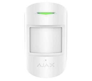 Détecteur de mouvement double technologie sans fil, IR 12 m, animaux - Blanc – Ajax MOTION PROTECT PLUS W