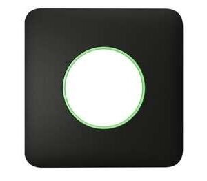 Panneau prise encastrable intelligente type E - Noir – Ajax SOLOCOVER B Type E