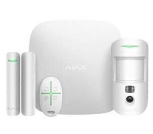 Kit composé Hub 2 Plus, Spacecontrol, DoorProtect, MotionCam - Blanc – Ajax STARTER KIT2 PLUS W