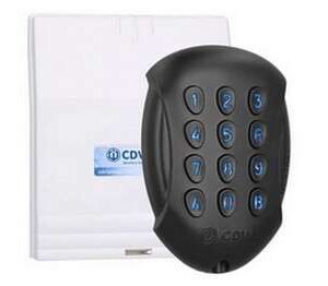 DIGICODE ALLIAGE D'ALUMINIUM - 100 CODES 3 RELAIS – Cdvi GALEOBT BLACK MAT