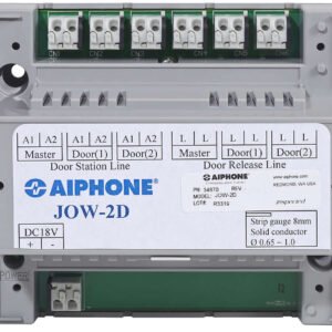 Adaptateur pour 2 platines de rue vidéo gamme JO – Aiphone JOW2D