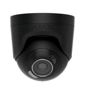Caméra Turret IP filaire, 5Mp, IA, Obj 2,8mm, IR hybride - Noir – Ajax TURRET HL 5-2.8 (B)