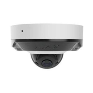 Caméra Dome IP filaire, 8Mp, IA, Obj 2,8mm, IR hybride - Blanc – Ajax DOME HL 8-2.8 (W)