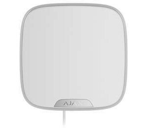 Sirène filaire Superior, support panneau frontal personnalisable - Blanc – Ajax STREETSIREN DD FIBRA Wh