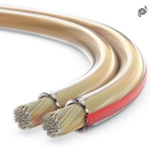 Câble Haut-Parleur 2 x 1,5 mm x 100 ml couleur transparent – Rondson CAHP-1/5-100M