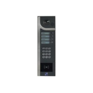 Interphone 4BP clavier codé 12 touches + lecteur badge ERP – Rozoh R202-1004
