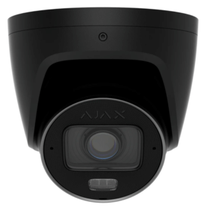 Caméra Turret IP filaire, 5Mp, IA, Obj 2,8-12mm, IR hybride - Noir – Ajax TURRET HLVF  5MP (B)