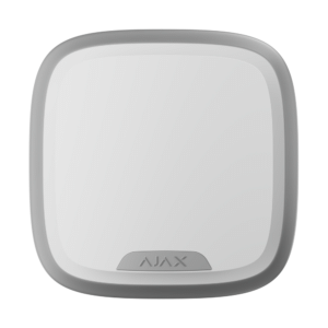 Sirène sans fil Superior anti-sabotage de pointe, Exterieur, Grade 3 - Blanc – Ajax Superior StreetSiren Plus G3 white