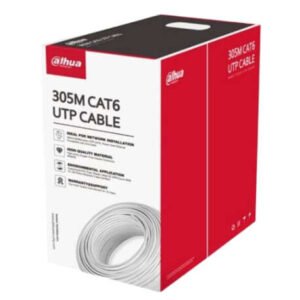 Câble réseau UTP monobrin blanc Cat 6- 305m – Dahua PFM920I-6UN-C Banc