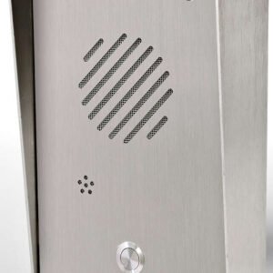 Platine de rue audio 1BP saillie inox – Aiphone AXDIA