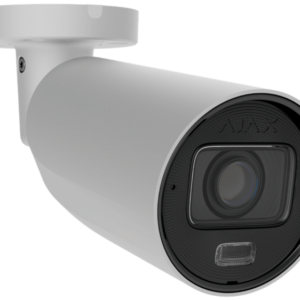 Caméra Bullet IP filaire, 5Mp, IA, Obj 2,8-12mm, IR hybride - Blanc – Ajax BULLET HLVF  5MP (W)
