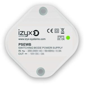 Alimentation miniature 230V AC / 12V DC / 1,5A - Bornes a vis – Izyx PSEWB1201.5