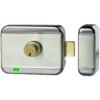 Serrure électrique applique 6000 N à rupture 12-24V DC cylindre – Izyx 3EGL600