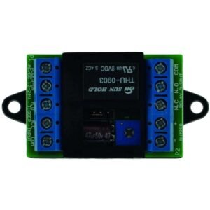 Module temporisation universel 12/24V AC/DC 1 à 60 sec/min Commande NO ou NF – Izyx TM200