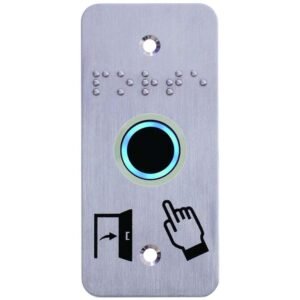 Capteur IR diam. 19 mm 12/24V DC Halo bleu/vert Relais temporisé + SSP101 – Izyx IRS19P101