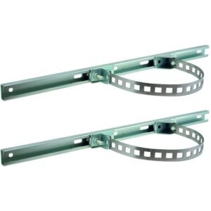 Kit de fixation poteau (diam. max. 200 mm) pour PSW et PSWB (Larg. max 600 mm) – Izyx PSWU-600POST