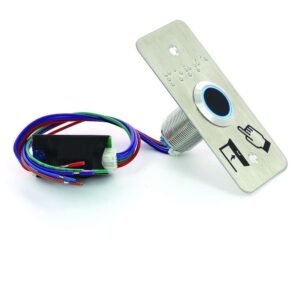 Capteur IR diam. 19 mm 12/24V DC Halo bleu/vert Buzzer Rel. temporisé + SSP101 – Izyx IRS19BP101