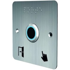 Capteur IR diam. 19 mm 12/24V DC Halo bleu/vert Rel. temporisé + SSP201 – Izyx IRS19P201