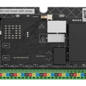 Carte pour Centrale Superior hybride, 100 dispositifs Fibra et Jewel, IP, 3G, 4G – Ajax HUB FIBRA 4G without case