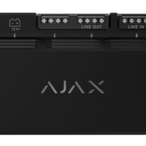 Module alim supplémentaire Superior, 45 W et 1 ligne sortie Fibra - Noir – Ajax LINE SUPPLY FIBRA (45W) Black