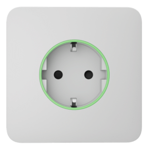 Prise encastrée murale consommation energie avec mise à terre Type F - Blanc – Ajax OUTLETCORE Type F