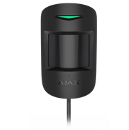 Détecteur de mvt et bris de glace filaire Superior IR avec micro NFA2P - Noir – Ajax S-CombiProtectFibraBlkNF