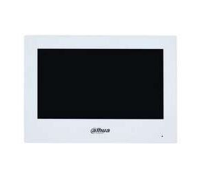 Poste intérieur vidéo blanc IP 2 fils & WIFI, capacitive touch screen, 1024 × 60 – Dahua VTH2622GW-W white