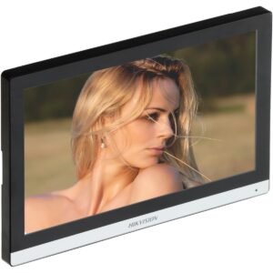 Kit visiophone 4 fils Hikvision Wi-Fi – platine + moniteur, appli mobile – DS-KIS313-P