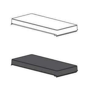Couvercle supérieur de couleur noire pour BLACK BOX – Optex BXS COUVSUP BBN