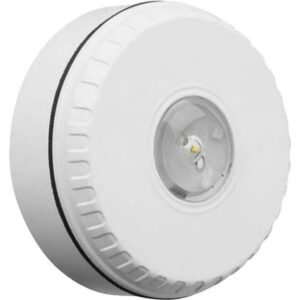Diffuseur lumineux corps blanc flash rouge socle bas "plafond" – Esser 80450F