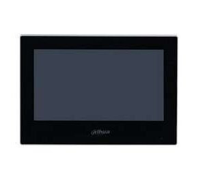 Poste intérieur vidéo noir IP 2 fils & WIFI, capacitive touch screen, 1024 × 600 – Dahua VTH2622G-W black