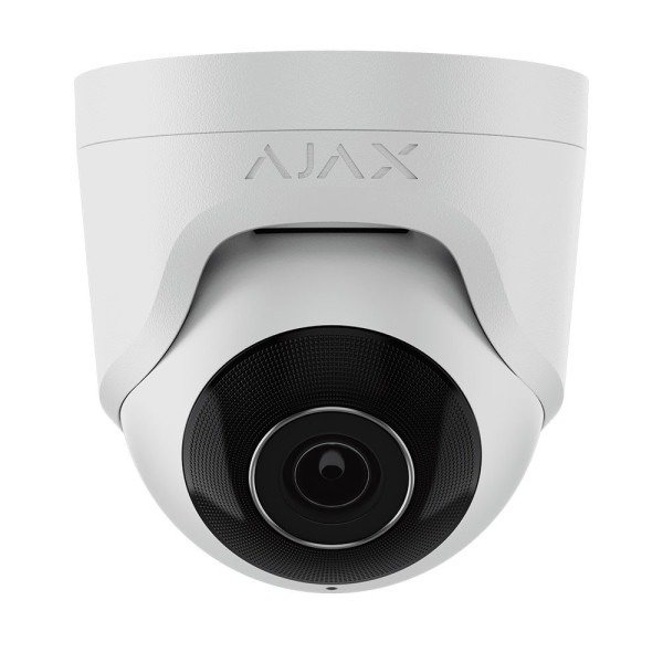 aj-turretcam-8-w.jpg Caméra IP Ajax TurretCam 8 MP 4K – Objectif 2,8 mm – Blanche
