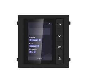 Module Ecran 3,5", 4 boutons, IP65 – Hikvision DS-KD-DIS