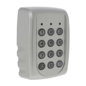 Clavier 2 relais 60 codes, extérieur en ABS gris – Acie TALOS2G