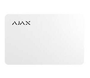 Carte sans contact Pass blanc - Pack de 10 pièces – Ajax PASS-10 (W)