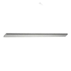 Crémaillère galvanisée 30 x 12 mm pour portail coulissant (le mètre)