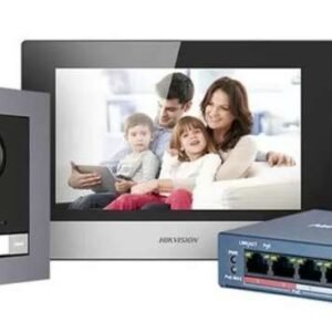 Interphone Vidéo IP 2MP compatible HIK Connect – Hikvision DS-KIS602(B)(O-STD)/Euro
