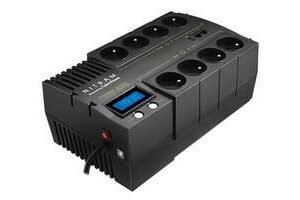 Onduleur LINE INTERACTIF 700VA/420W - 8 prises FR dont 4 ondulées – Nitram PB 700LCD
