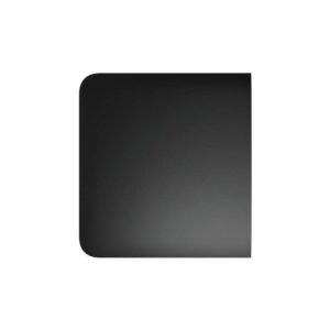 Double interrupteur intelligent à touche simple - Noir. – Ajax LIGHTSWITCH2 1-B