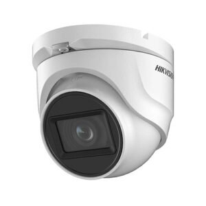 Caméra dôme Hikvision 4 en 1 8 MP 2,8 mm IR 30 m IP67 blanche – DS-2CE76U1T-ITMF